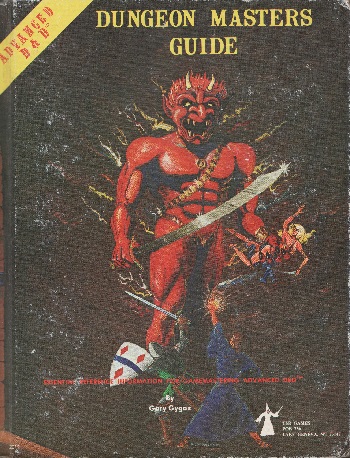 AD&D 1st Edition Dungeon Masters Guide | Vintage TSR D&D - Dungeons and ...
