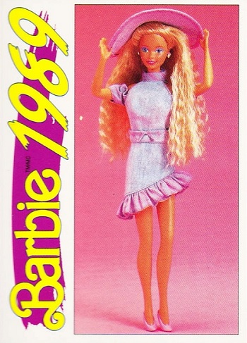 barbie collector cards