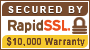 Safe Secure using Rapid SSL